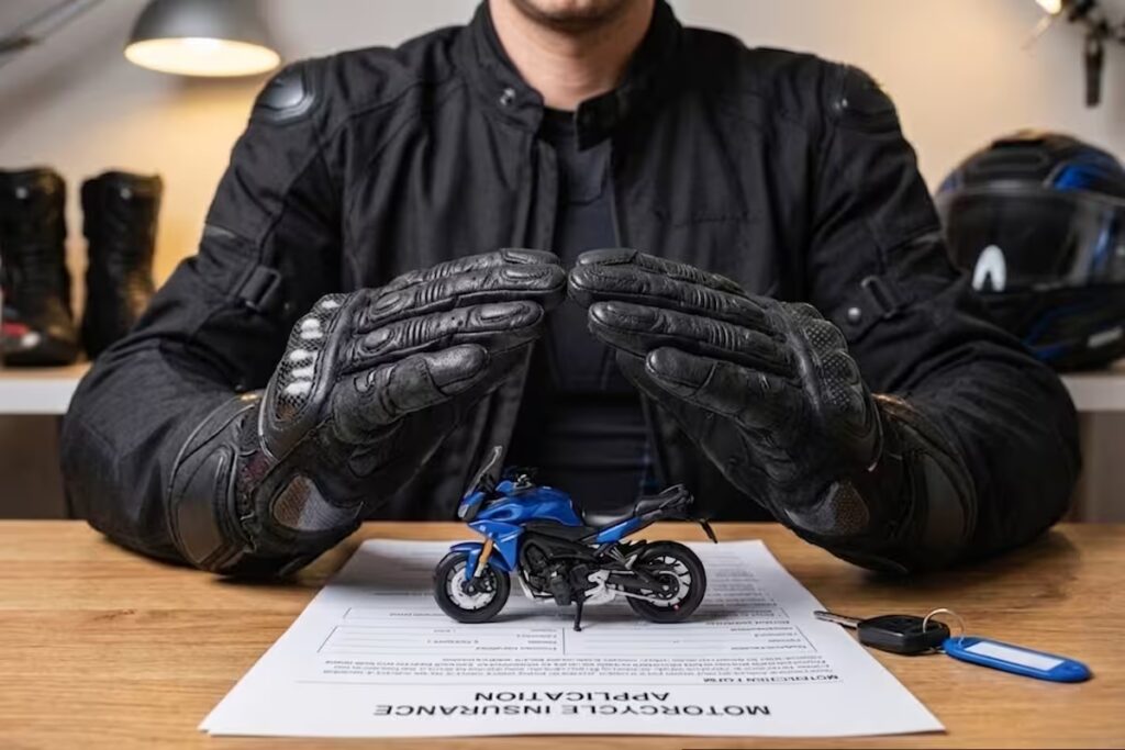 Motorcycle insurance protection for riders